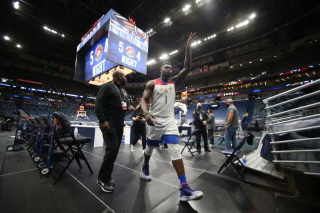 开云体育平台在哪里注册-锡安手指骨折恐报销 鹈鹕不满NBA纵容凶狠对抗